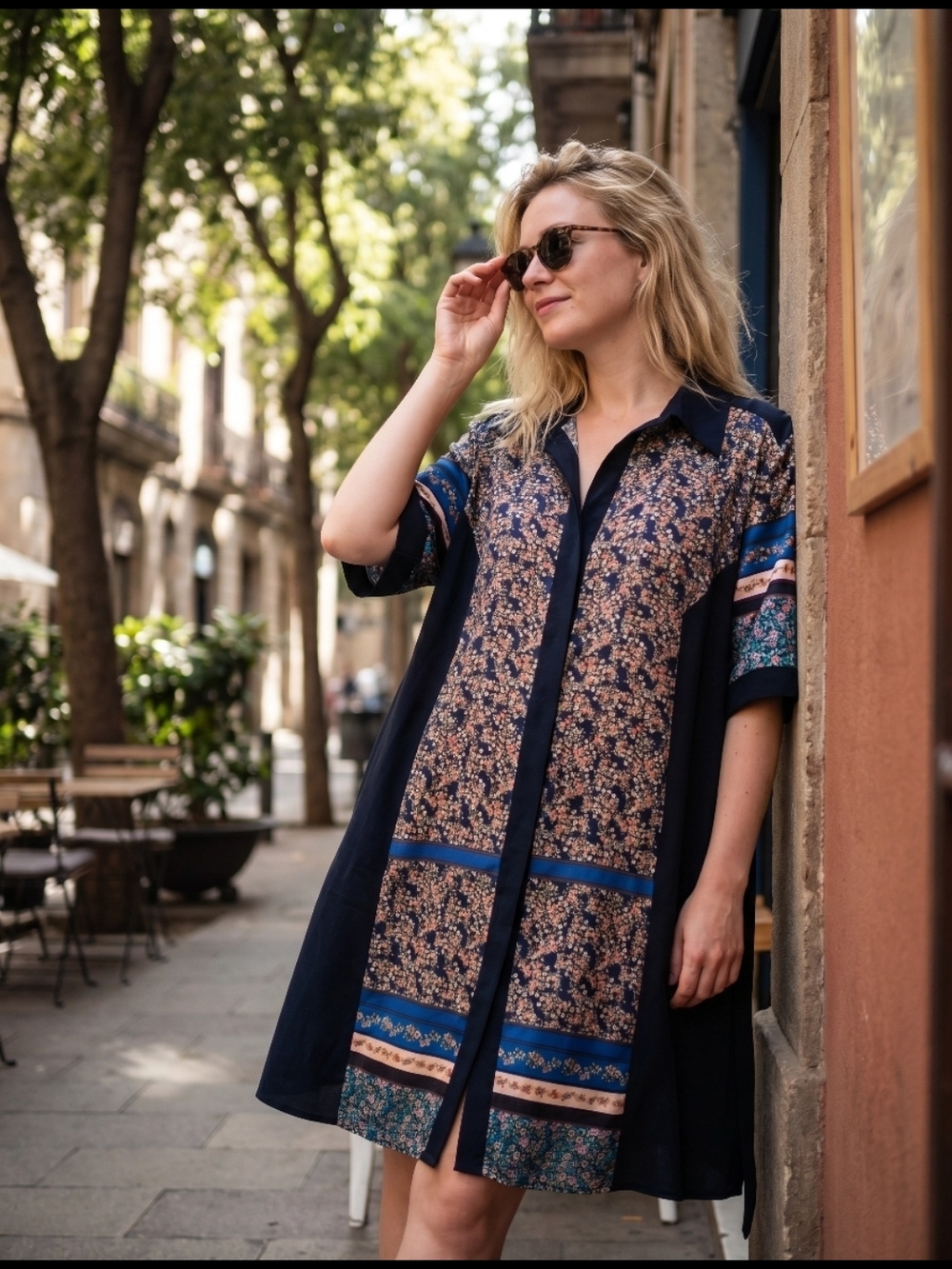 ASOS CURVE PLUS SILKY ASIAN CHERRY BLOSSOM CHARM DRESS SZ 2X 18